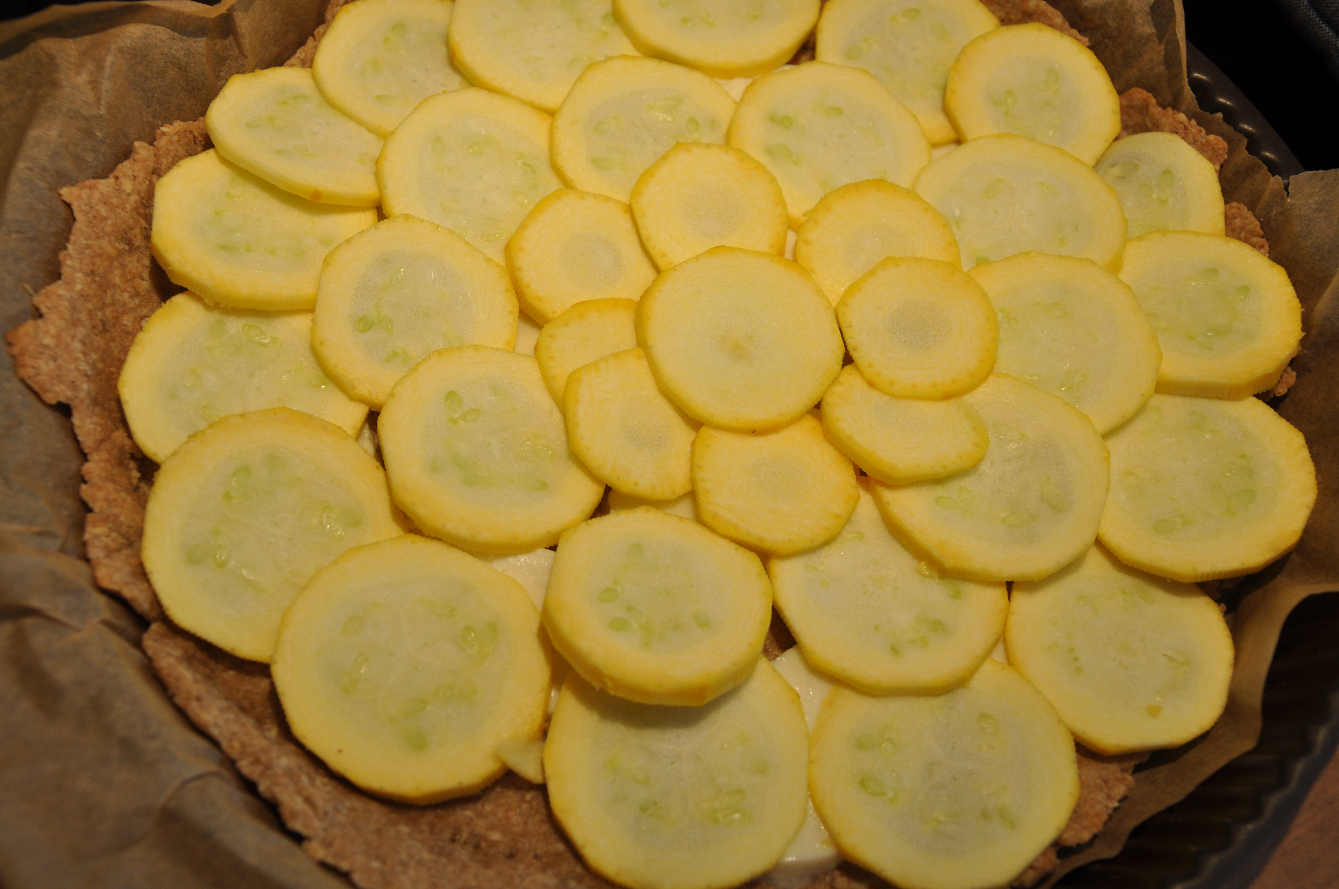 Tarte courgettes