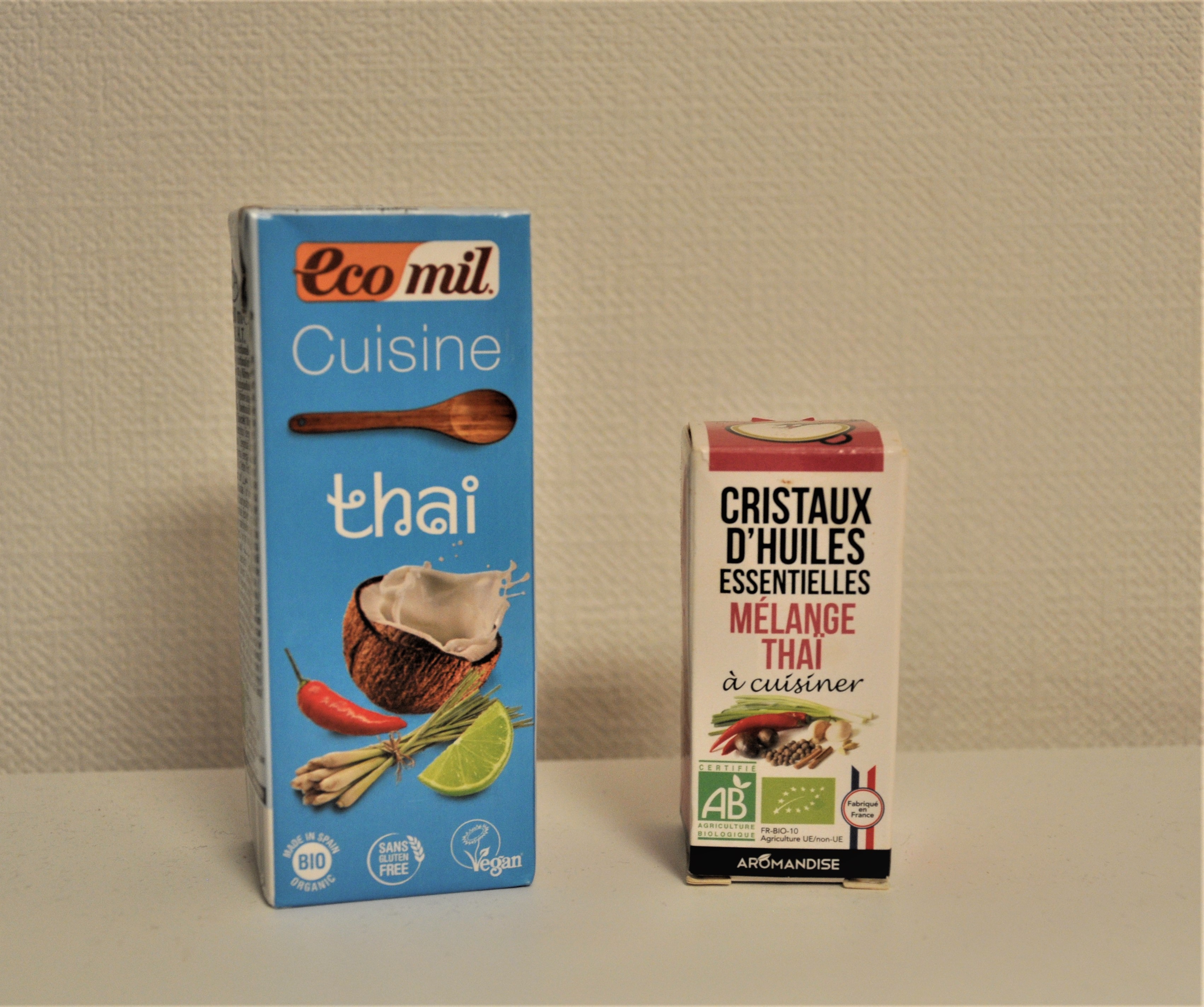 Lait de coco et cristaux d'huiles essentielles thai - ciaociao sugar